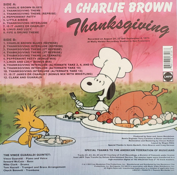 A Charlie Brown Thanksgiving: 50th Anniversary | Mint (M) Mint (M) Get Cheap Vinyl