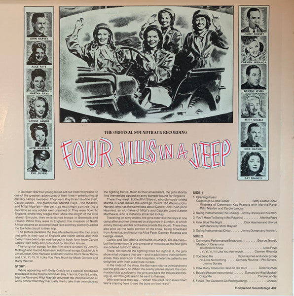 Four Jills In A Jeep (Original Soundtrack) (VINYL) | Excellent+ (EX+) Excellent (EX) Get Cheap Vinyl