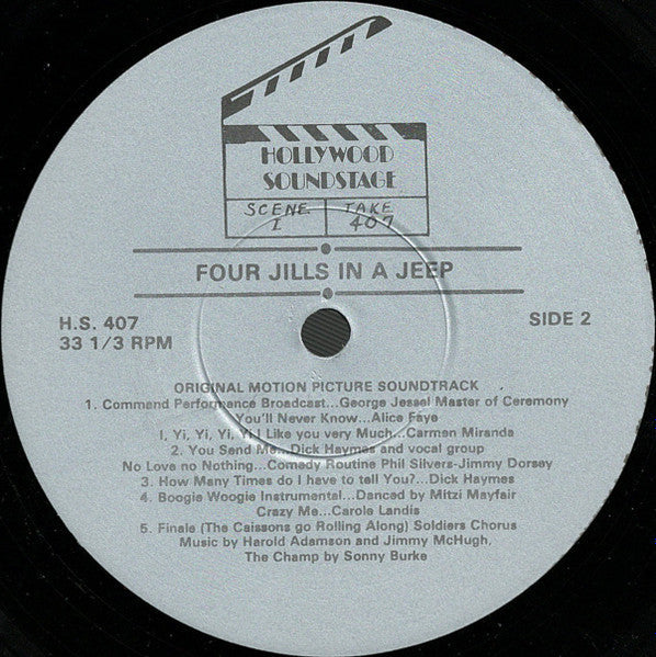 Four Jills In A Jeep (Original Soundtrack) (VINYL) | Excellent+ (EX+) Excellent (EX) Get Cheap Vinyl