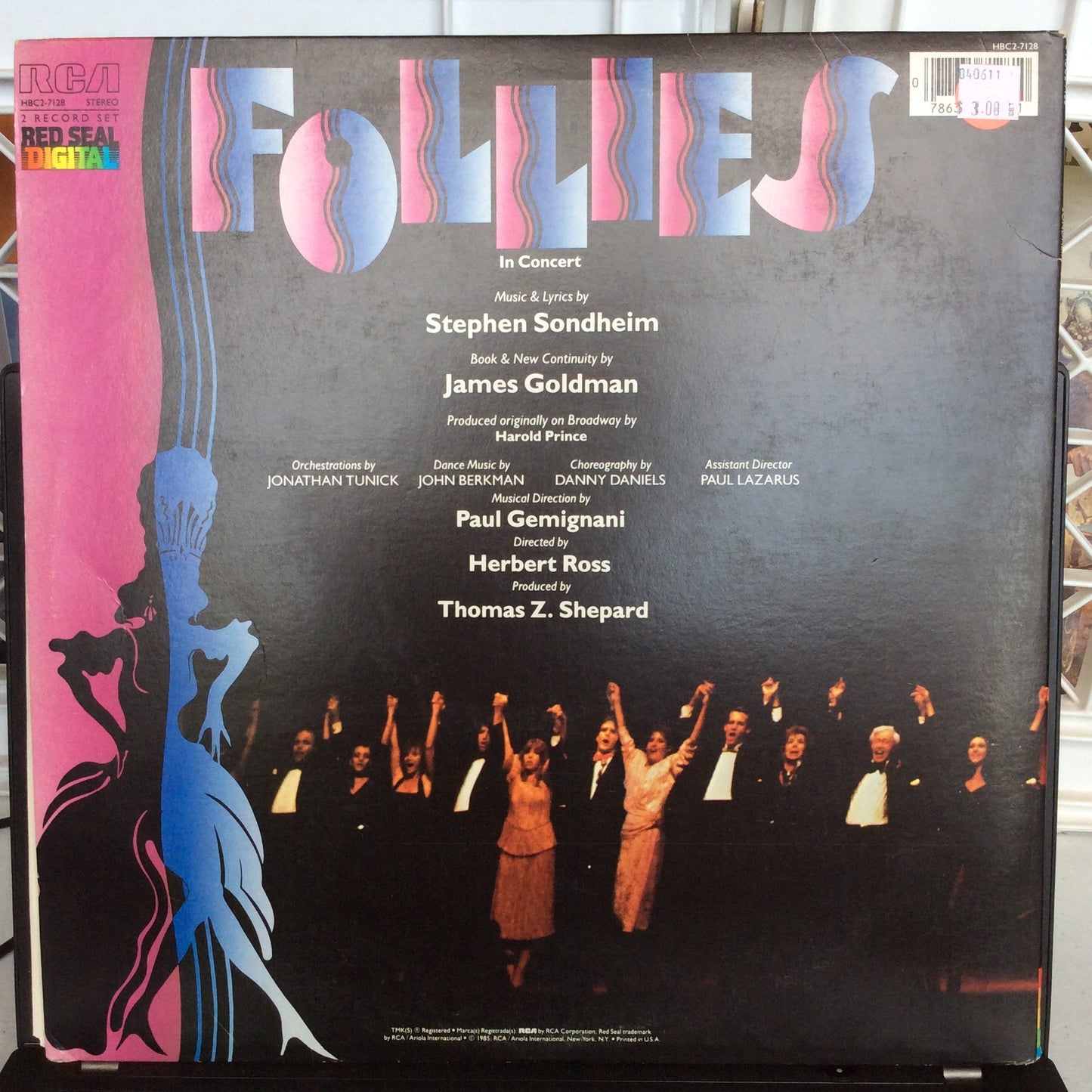 Follies In Concert (2xVINYL) | Excellent+ (EX+) Excellent (EX) Get Cheap Vinyl