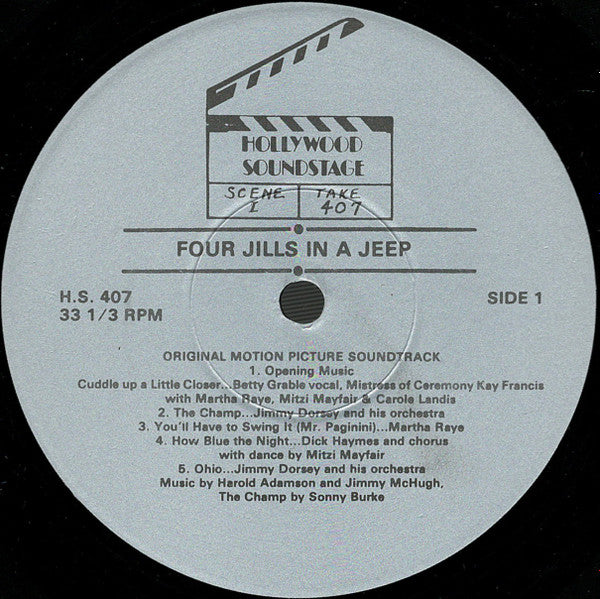 Four Jills In A Jeep (Original Soundtrack) (VINYL) | Excellent+ (EX+) Excellent (EX) Get Cheap Vinyl