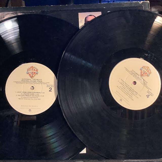Superman The Movie (Original Soundtrack) (VINYL) | Excellent+ (EX+) Very Good (VG) Get Cheap Vinyl