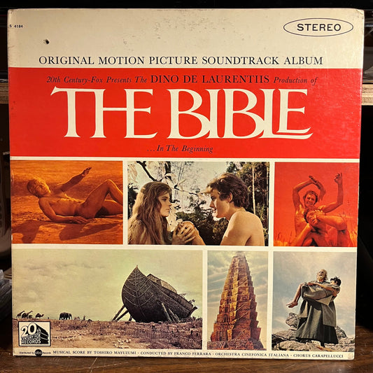 The Bible ... In The Beginning (Original Motion Picture Soundtrack Album) (VINYL) | Excellent+ (EX+) Excellent (EX) Get Cheap Vinyl
