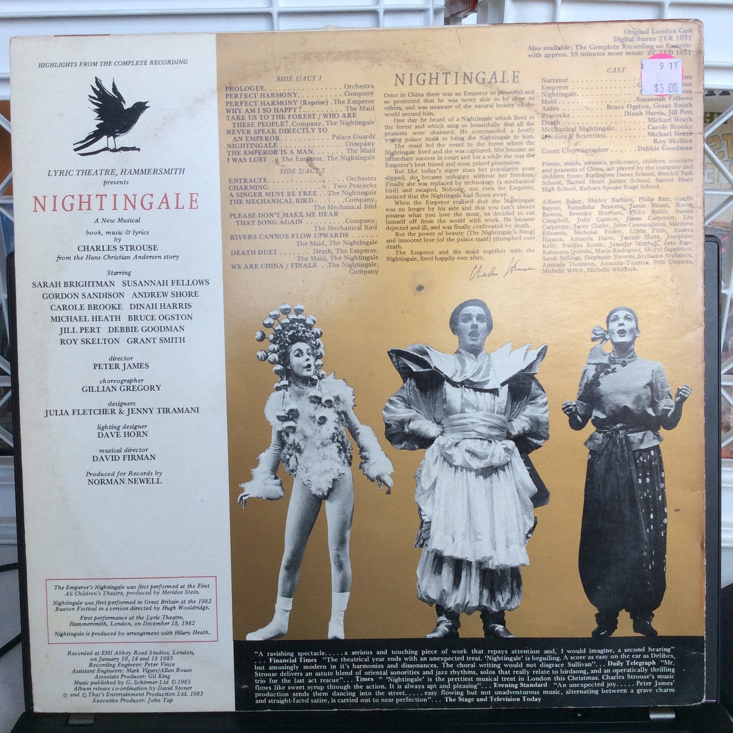 Nightingale (VINYL) | Excellent (EX) Very Good Plus (VG+) Get Cheap Vinyl