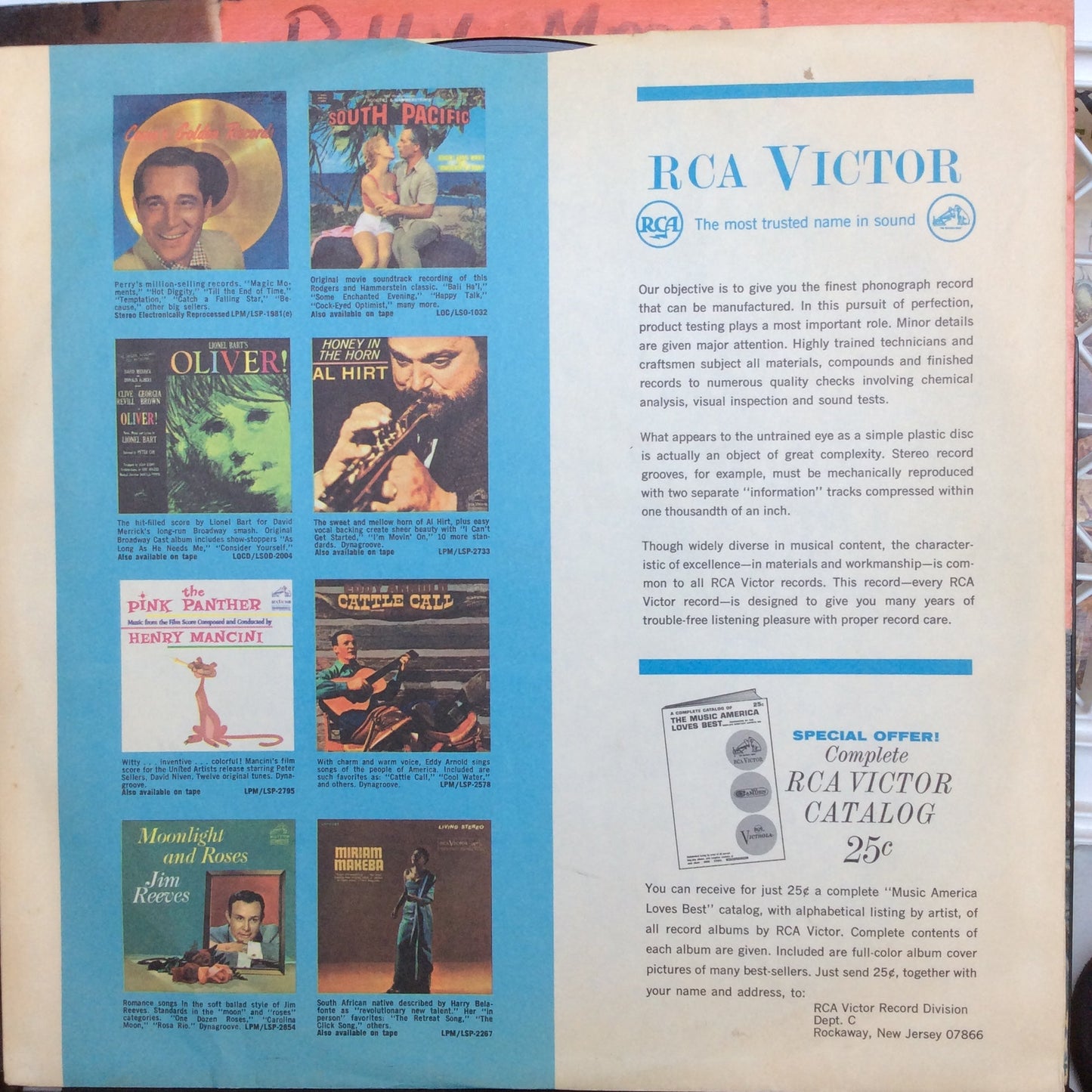 Original Music From The Man From U.N.C.L.E. (VINYL) | Excellent (EX) Very Good Plus (VG+) Get Cheap Vinyl