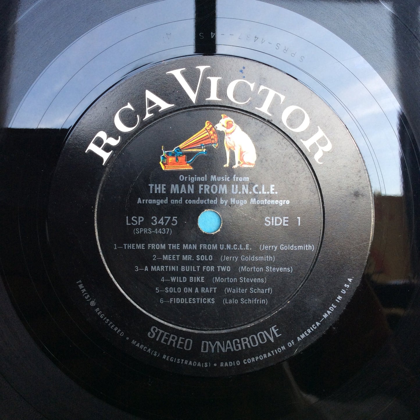 Original Music From The Man From U.N.C.L.E. (VINYL) | Excellent (EX) Very Good Plus (VG+) Get Cheap Vinyl
