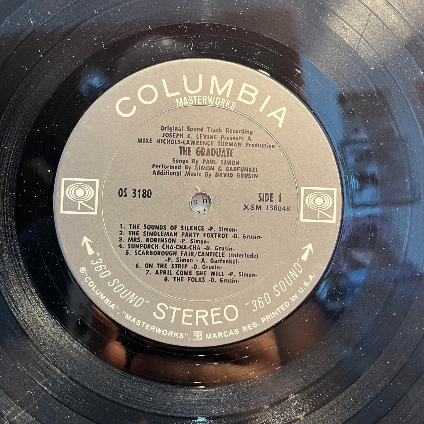 The Graduate (Original Sound Track Recording) *TERRE HAUTE* | Excellent (EX) Near Mint (NM) Get Cheap Vinyl