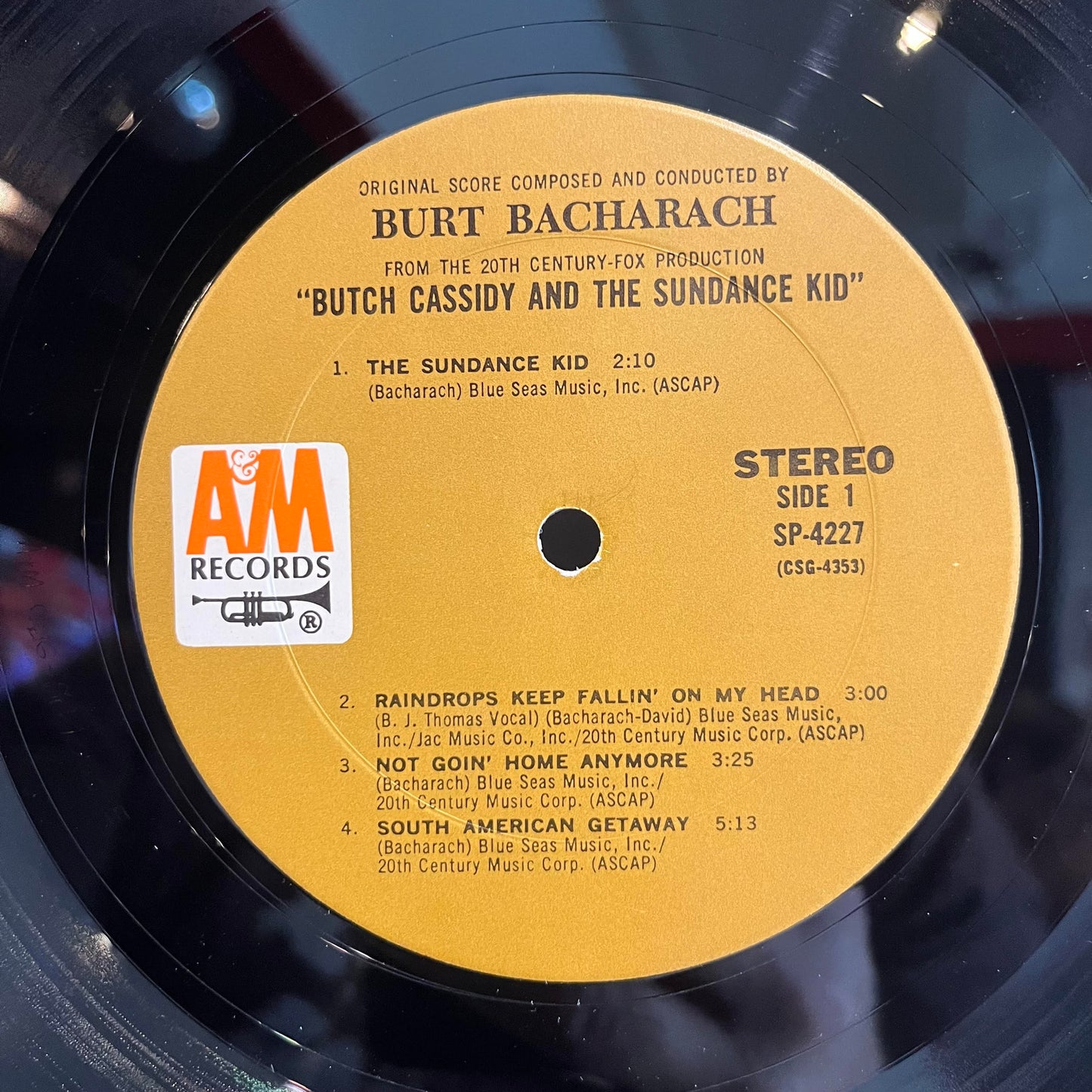 Music From Butch Cassidy And The Sundance Kid *SHRINK* | Excellent (EX) Near Mint (NM) Get Cheap Vinyl