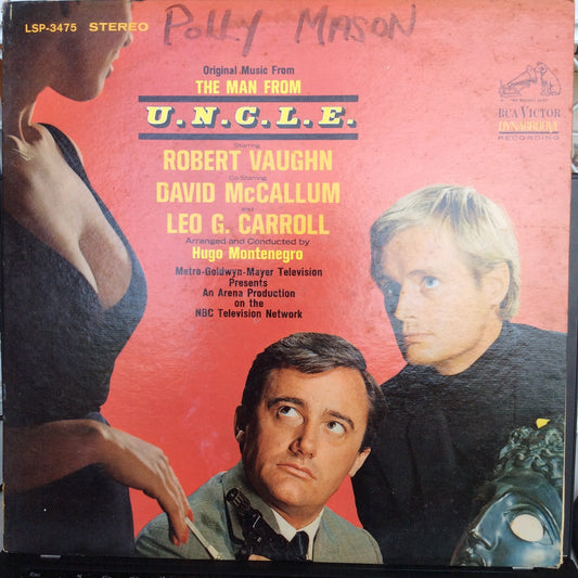 Original Music From The Man From U.N.C.L.E. (VINYL) | Excellent (EX) Very Good Plus (VG+) Get Cheap Vinyl