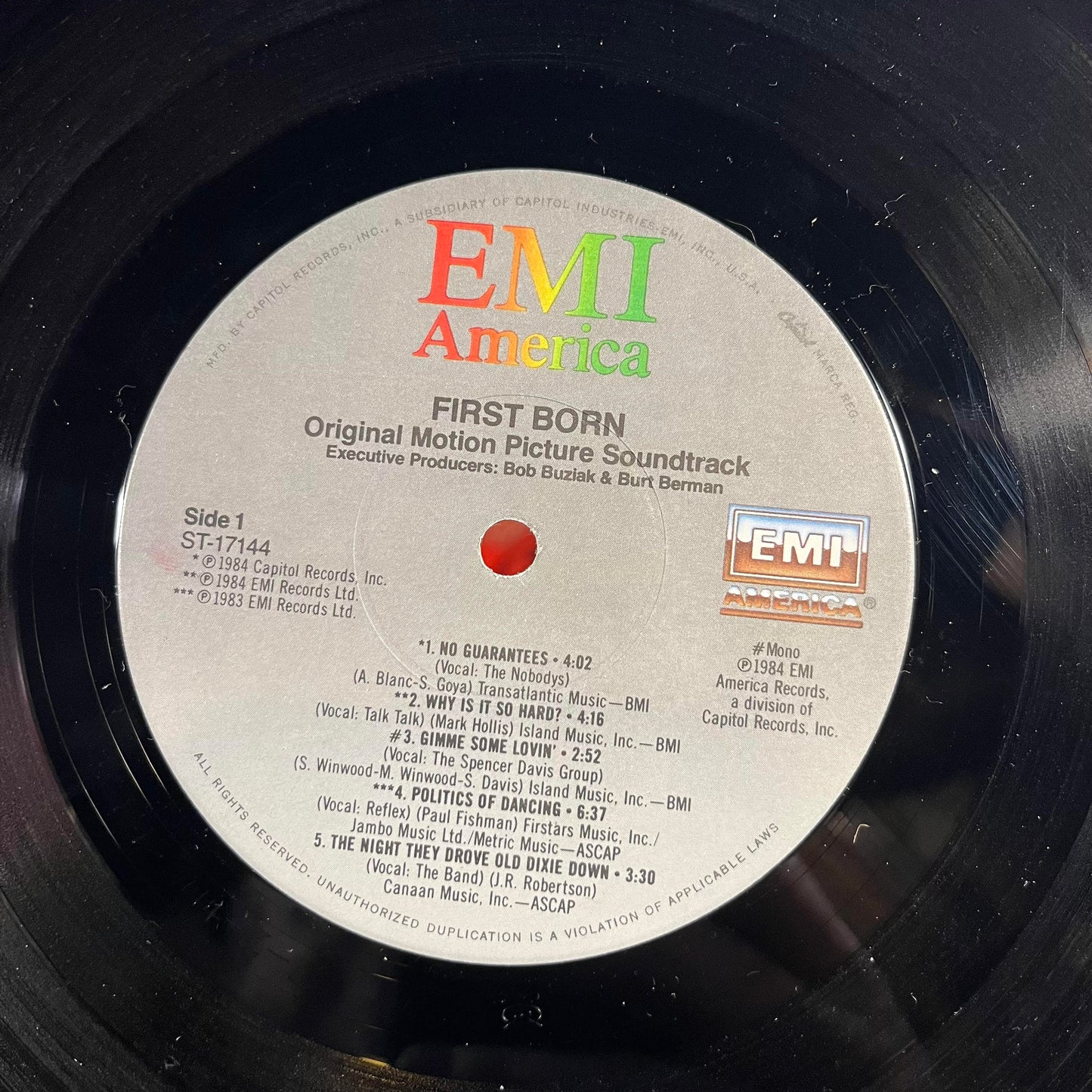 First Born (Original Motion Picture Soundtrack) | Near Mint (NM) Very Good Plus (VG+) Get Cheap Vinyl
