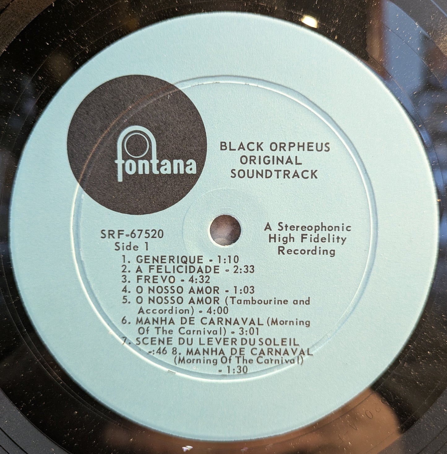 The Original Sound Track From The Film Black Orpheus (VINYL) | Near Mint (NM) Excellent (EX) Get Cheap Vinyl