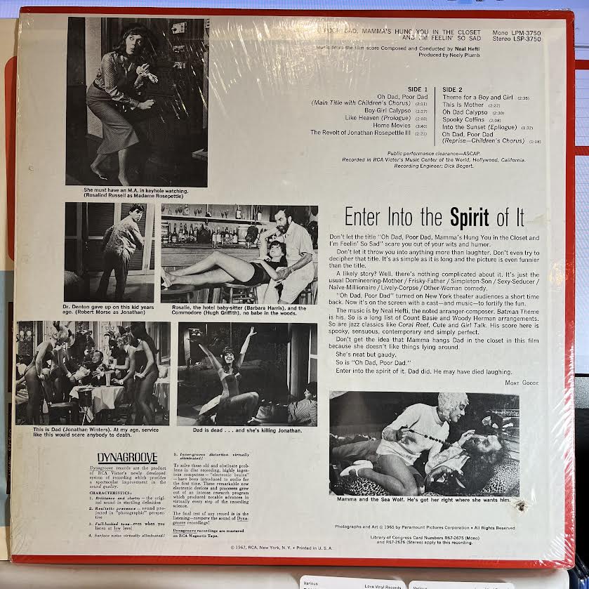 Oh Dad, Poor Dad, Mamma's Hung You In The Closet... *SHRINK* | Near Mint (NM) Near Mint (NM) Get Cheap Vinyl