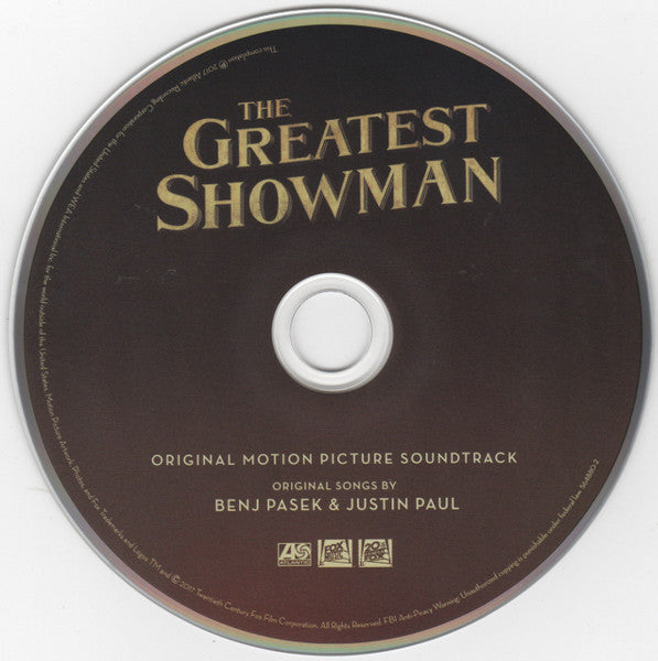 The Greatest Showman (Original Motion Picture Soundtrack) (CD) | Near Mint (NM) Near Mint (NM) Get Cheap Vinyl
