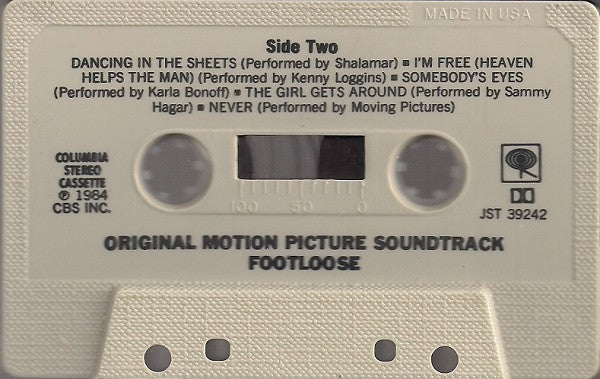 Footloose (Original Motion Picture Soundtrack) *CASSETTE* | Near Mint (NM) Near Mint (NM) Get Cheap Vinyl