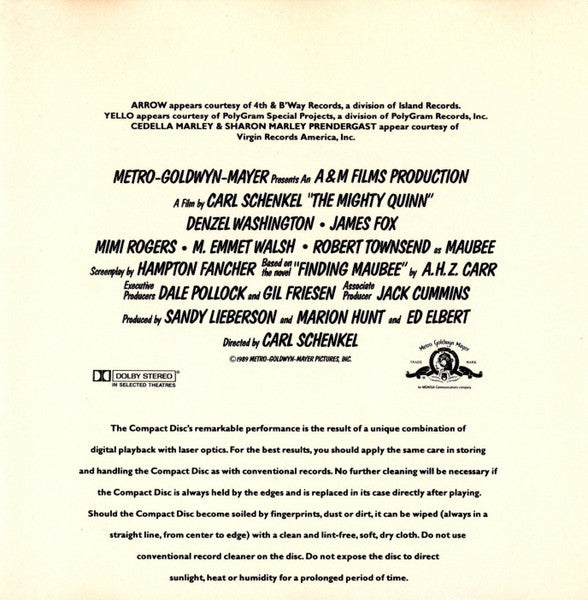 The Mighty Quinn (Original Motion Picture Soundtrack) (CD) | Near Mint (NM) Near Mint (NM) Get Cheap Vinyl