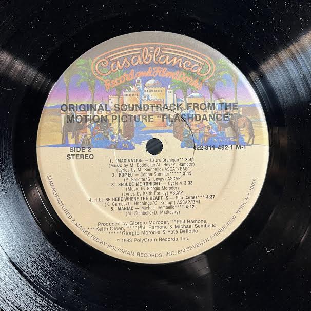 Flashdance (Original Soundtrack From The Motion Picture) (VINYL) | Near Mint (NM) Very Good Plus (VG+) Get Cheap Vinyl