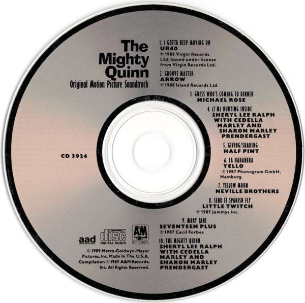The Mighty Quinn (Original Motion Picture Soundtrack) (CD) | Near Mint (NM) Near Mint (NM) Get Cheap Vinyl