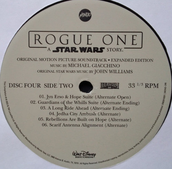 Rogue One: A Star Wars Story (Original Motion Picture Soundtrack Expanded Edition) (4xVINYL BOX) | Near Mint (NM) Near Mint (NM) Get Cheap Vinyl