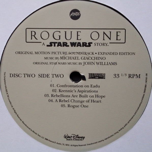 Rogue One: A Star Wars Story (Original Motion Picture Soundtrack Expanded Edition) (4xVINYL BOX) | Near Mint (NM) Near Mint (NM) Get Cheap Vinyl