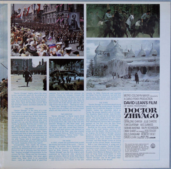 Doctor Zhivago (VINYL) | Near Mint (NM) Excellent+ (EX+) Get Cheap Vinyl