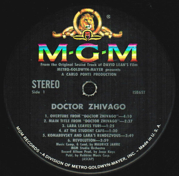 Doctor Zhivago (VINYL) | Near Mint (NM) Excellent+ (EX+) Get Cheap Vinyl