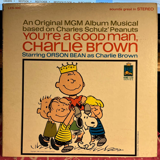 You're A Good Man, Charlie Brown | Near Mint (NM) Excellent (EX) Get Cheap Vinyl