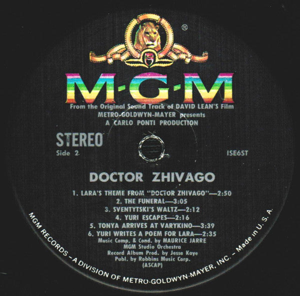 Doctor Zhivago (VINYL) | Near Mint (NM) Excellent+ (EX+) Get Cheap Vinyl