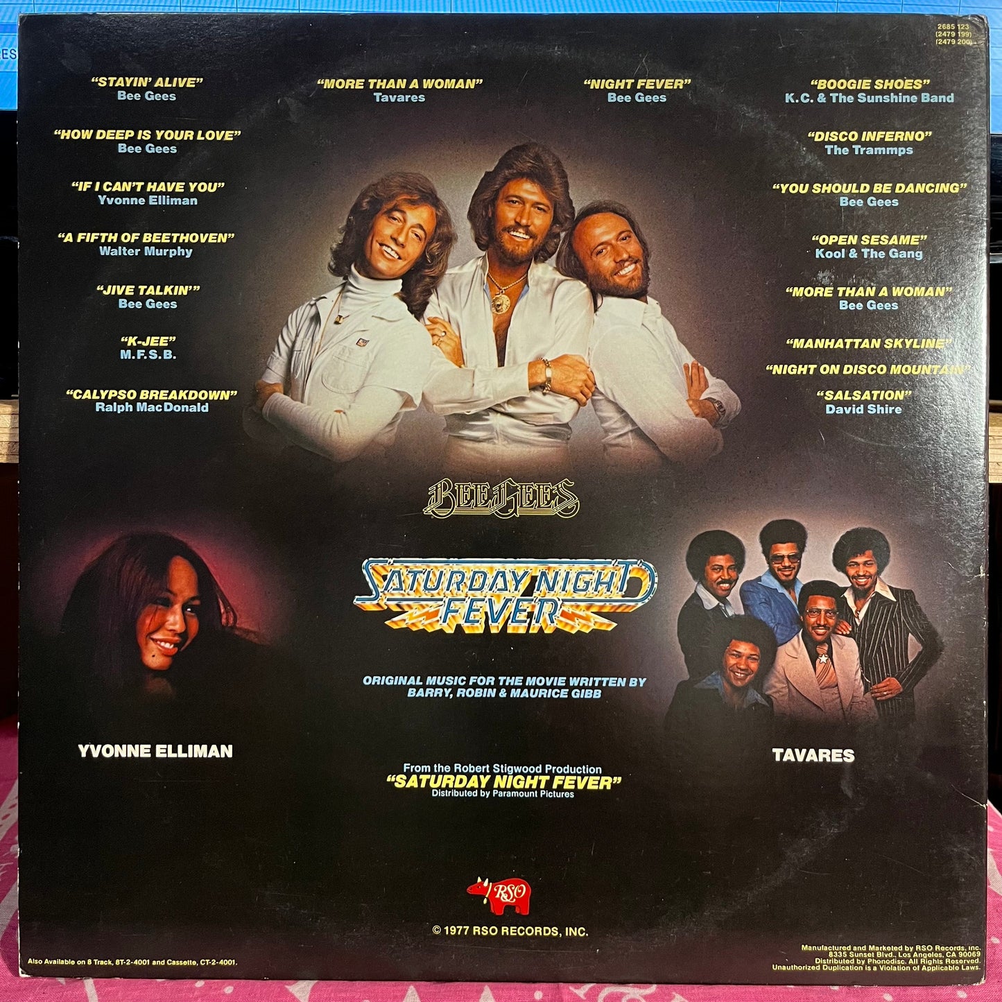 Saturday Night Fever (The Original Movie Sound Track) | Near Mint (NM) Excellent (EX) Get Cheap Vinyl