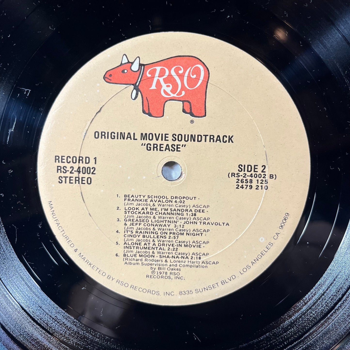 Grease (The Original Soundtrack From The Motion Picture) (2xVINYL) | Near Mint (NM) Near Mint- (NM-) Get Cheap Vinyl