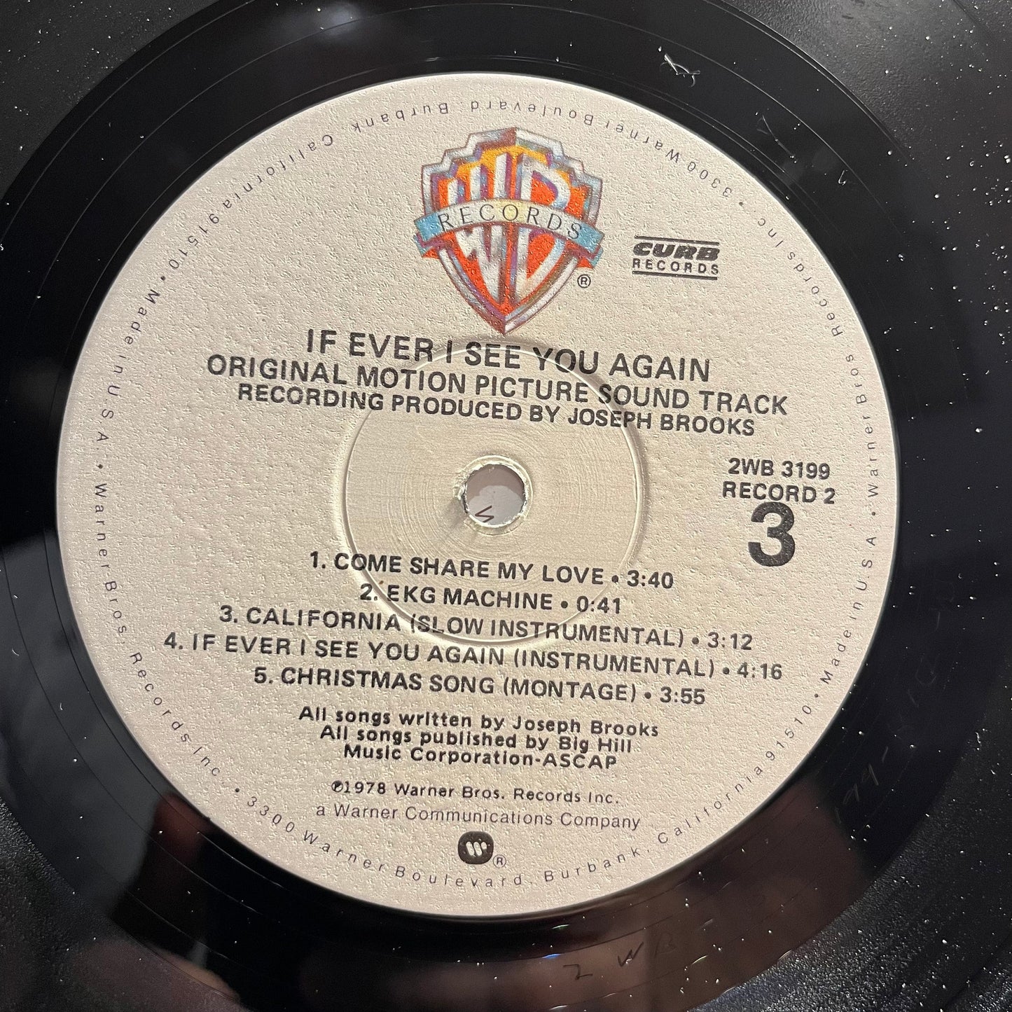 If Ever I See You Again (Original Motion Picture Soundtrack) | Near Mint (NM) Near Mint (NM) Get Cheap Vinyl