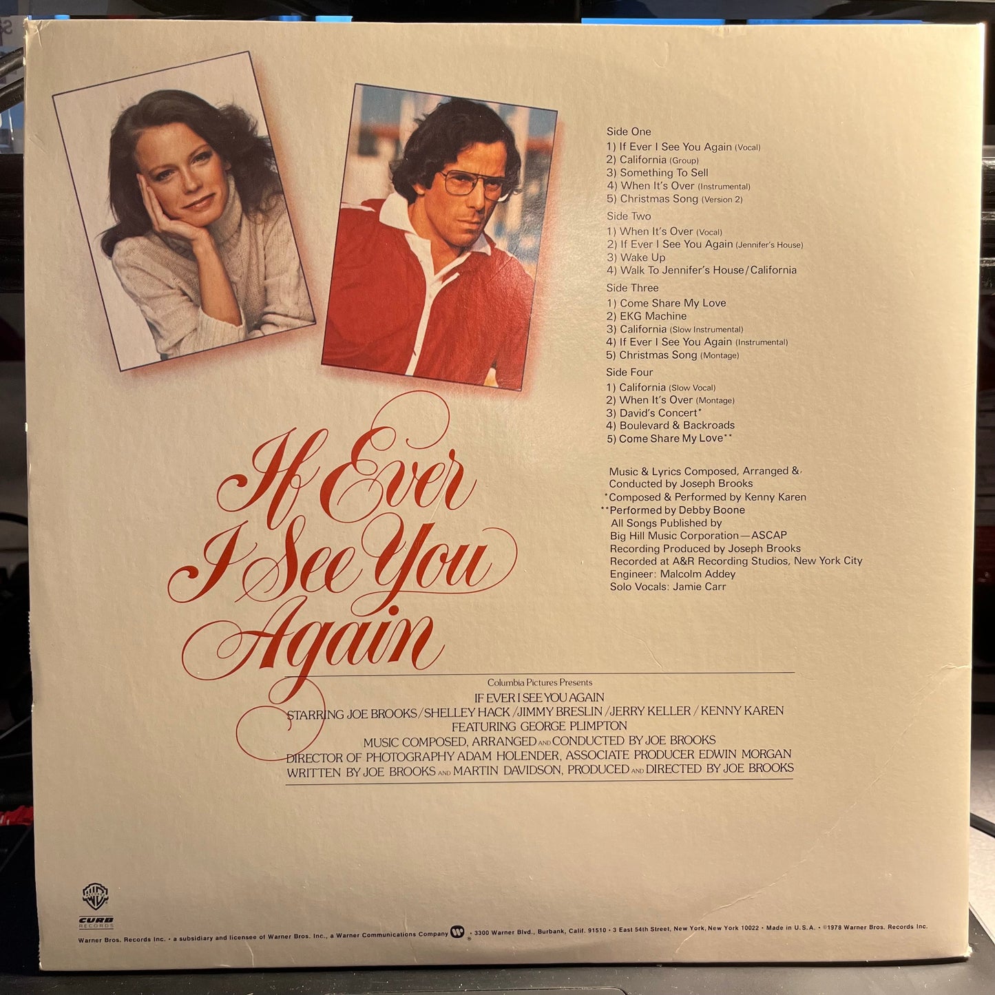 If Ever I See You Again (Original Motion Picture Soundtrack) | Near Mint (NM) Near Mint (NM) Get Cheap Vinyl