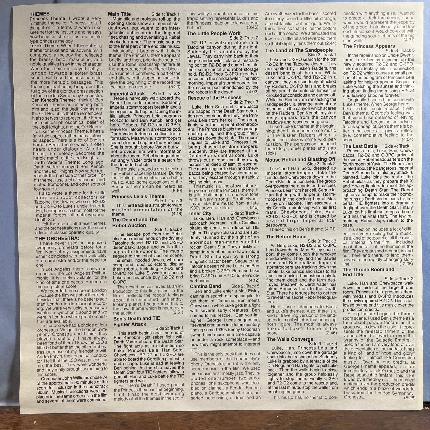 Star Wars (2xVINYL) | Very Good Plus Plus (VG++) Very Good (VG) Get Cheap Vinyl
