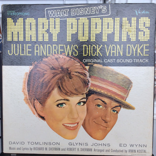 Mary Poppins (Original Cast Sound Track) (VINYL) | Very Good Plus Plus (VG++) Very Good Plus (VG+) Get Cheap Vinyl