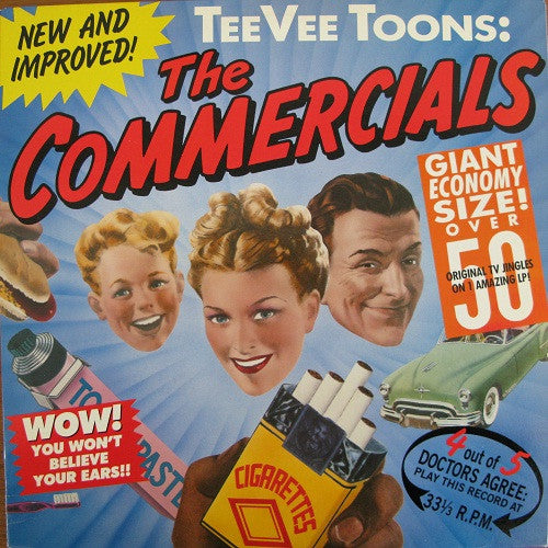 TeeVee Toons: The Commercials (VINYL) | Very Good (VG) Excellent (EX) Get Cheap Vinyl