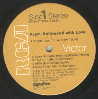 From Hollywood With Love | Mint (M) Near Mint (NM) Get Cheap Vinyl