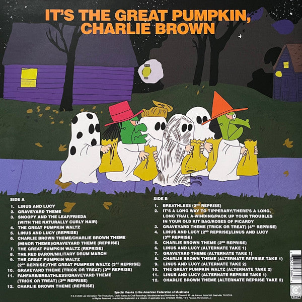 It's The Great Pumpkin, Charlie Brown (Original Soundtrack Recording) | Mint (M) Mint (M) Get Cheap Vinyl