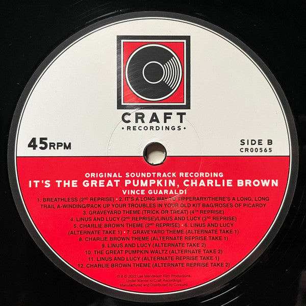 It's The Great Pumpkin, Charlie Brown (Original Soundtrack Recording) | Mint (M) Mint (M) Get Cheap Vinyl