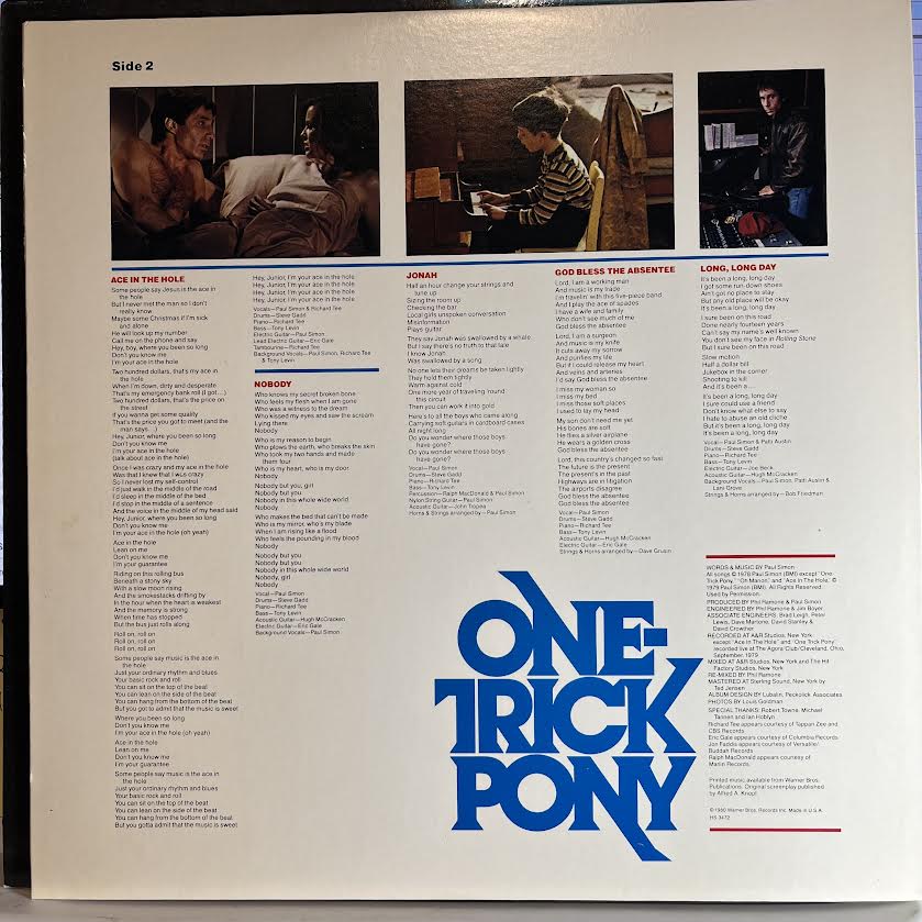 One-Trick Pony *SPECIALTY 1980* | Near Mint (NM) Near Mint (NM) Get Cheap Vinyl
