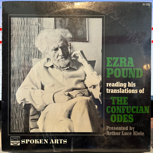 Ezra Pound Reading His Translations Of The Confucian Odes | Mint (M) Near Mint (NM) Get Cheap Vinyl