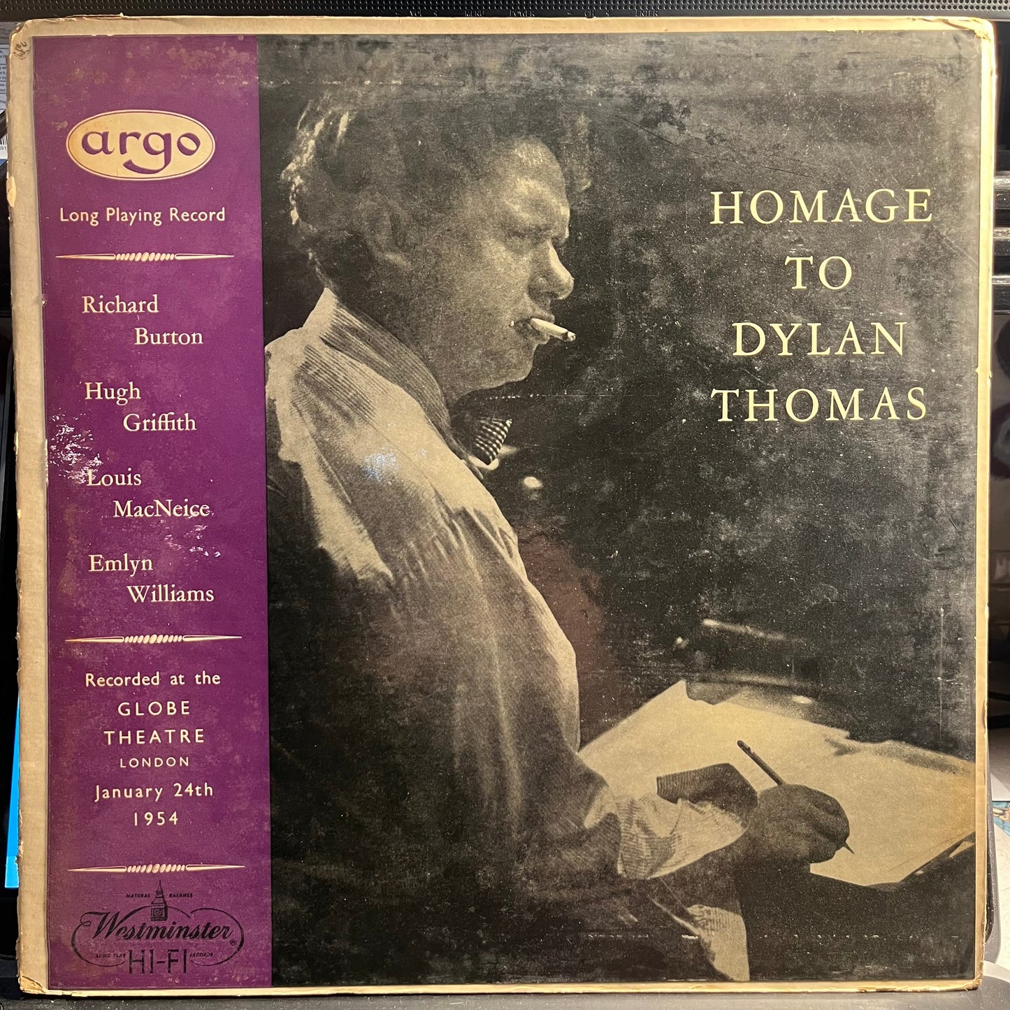 Homage To Dylan Thomas | Excellent (EX) Very Good (VG) Get Cheap Vinyl