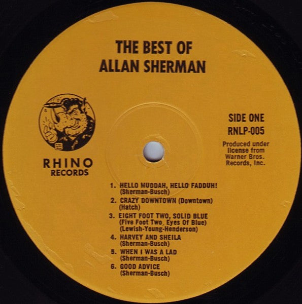The Best Of Allan Sherman (VINYL) | Near Mint (NM) Near Mint (NM) Get Cheap Vinyl