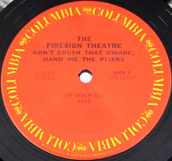 Don't Crush That Dwarf, Hand Me The Pliers | Near Mint (NM) Near Mint (NM) Get Cheap Vinyl