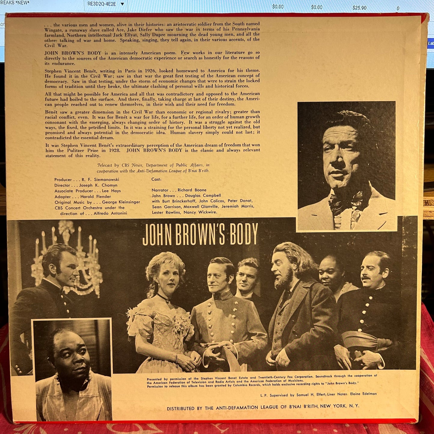 John Brown's Body | Near Mint (NM) Excellent (EX) Get Cheap Vinyl