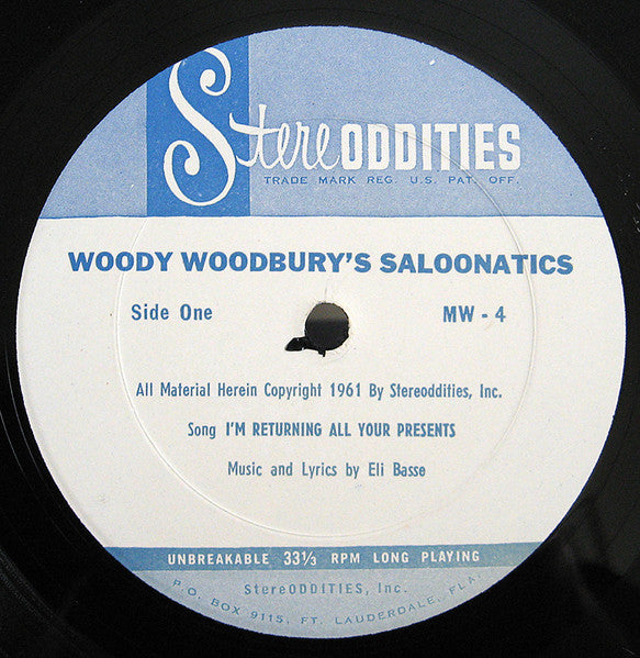 Woody Woodbury's Saloonatics *SHRINK* | Very Good Plus (VG+) Near Mint (NM) Get Cheap Vinyl