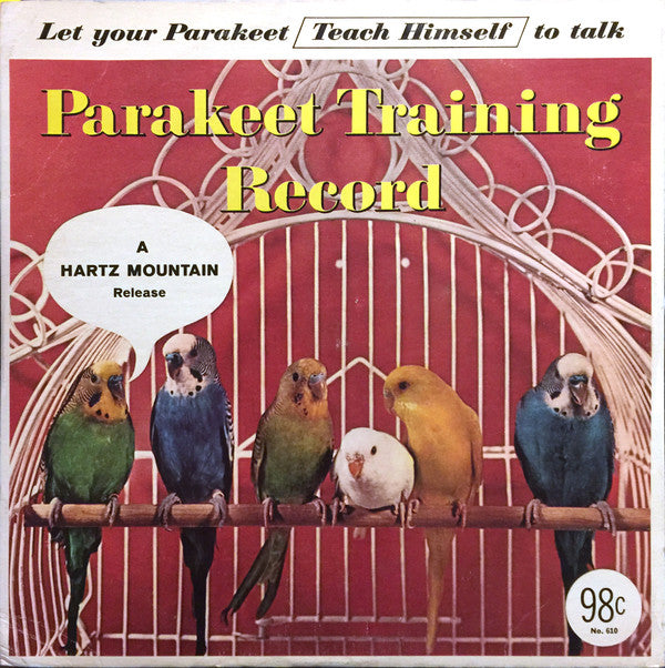 Parakeet Training Record | Very Good (VG) Excellent (EX) Get Cheap Vinyl