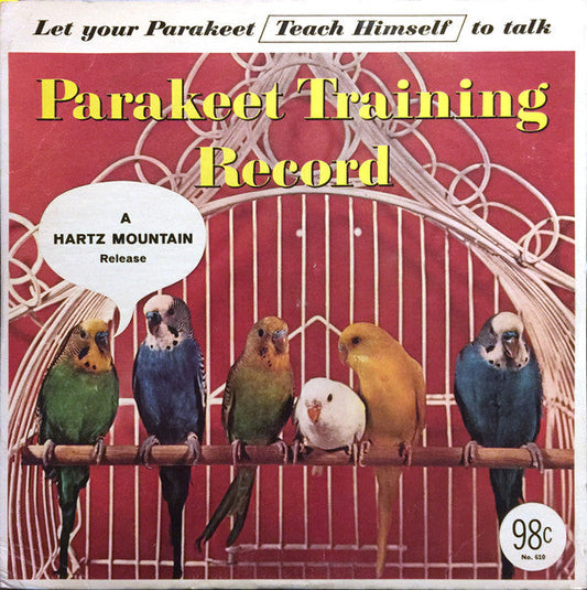 Parakeet Training Record | Very Good (VG) Excellent (EX) Get Cheap Vinyl
