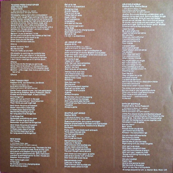 Stills | Very Good Plus (VG+) Very Good Plus (VG+) Get Cheap Vinyl