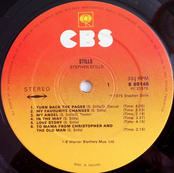 Stills | Very Good Plus (VG+) Very Good Plus (VG+) Get Cheap Vinyl