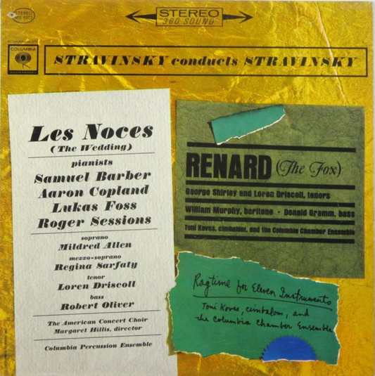 Stravinsky Conducts Stravinsky (Les Noces / Renard / Ragtime For Eleven Instruments) | Get Cheap Vinyl