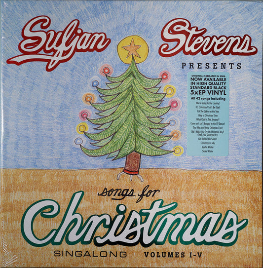 Sufjan Stevens Songs For Christmas Asthmatic Kitty Records Box, Comp + 5x12", EP, RE Mint (M) Mint (M) Get Cheap Vinyl